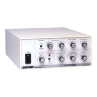 JSR Ultrasonics DPR300 Operator's Manual