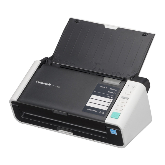Panasonic KV-S1026C J2 Operating Manual