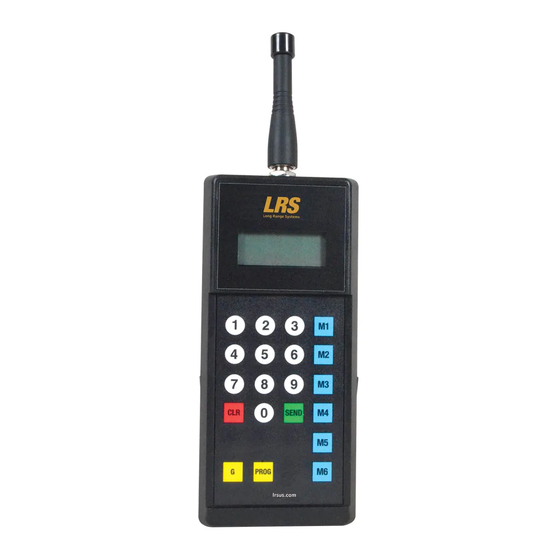 LRS TX-9560MT Setup Instructions