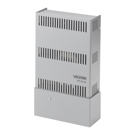 Valcom V-C6124P Manual
