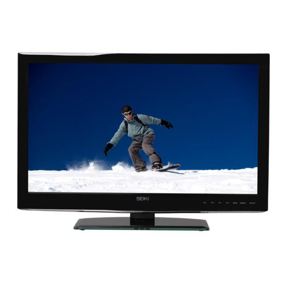 Seiki LED Series Instruction Manual