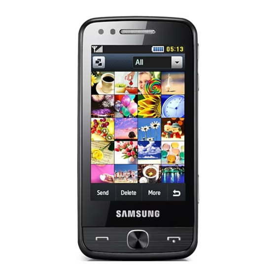 Samsung GT-M8910 User Manual