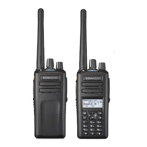 Kenwood NX-3300E User Manual