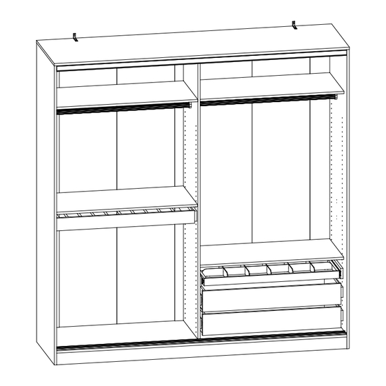fantastic furniture Garde Robe Deluxe Manual