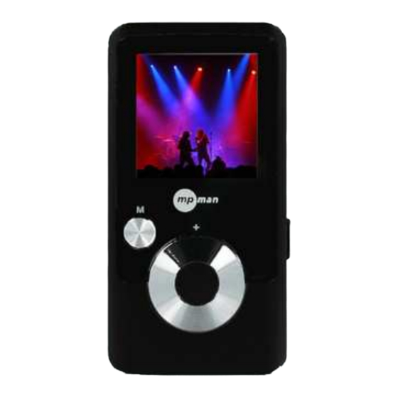 MPMan MP160 Technical Specifications