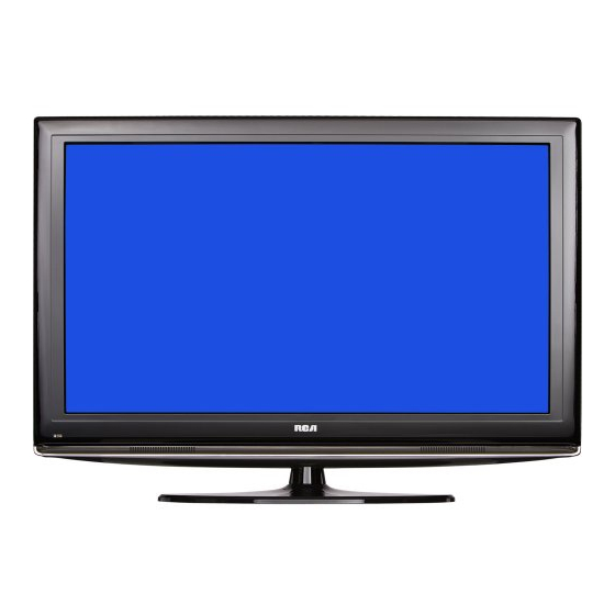 RCA L40HD36 - 40" LCD TV Manual De L'utilisateur