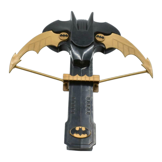 Kenner Batman Crossbow Assembly And Instruction Manual