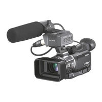 Sony HVR-A1E Operating Manual