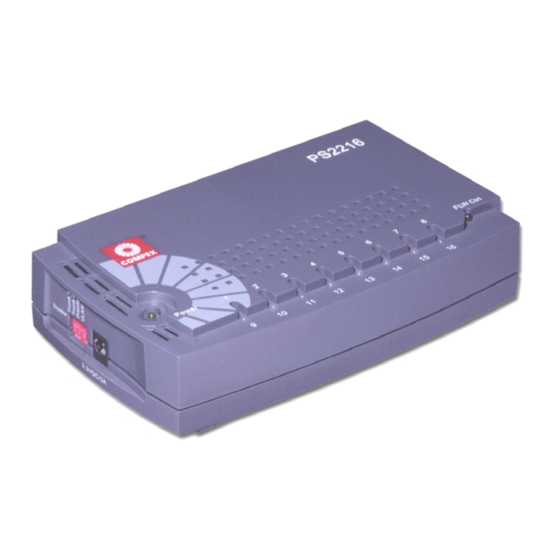 Compex PS2216 Quick Install Manual