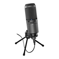 Audio Technica AT2020USBi Instruction Manual