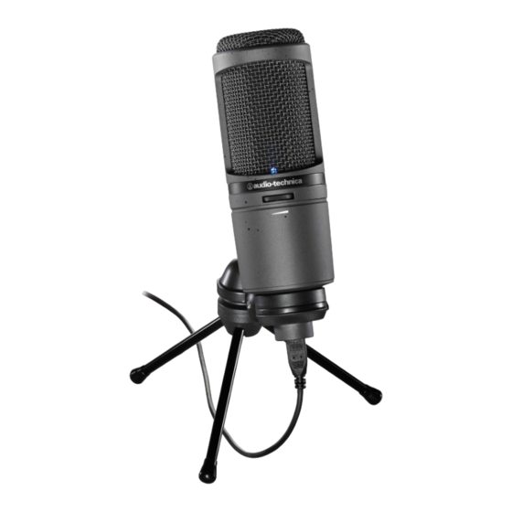 Audio Technica AT2020USBi Instruction Manual