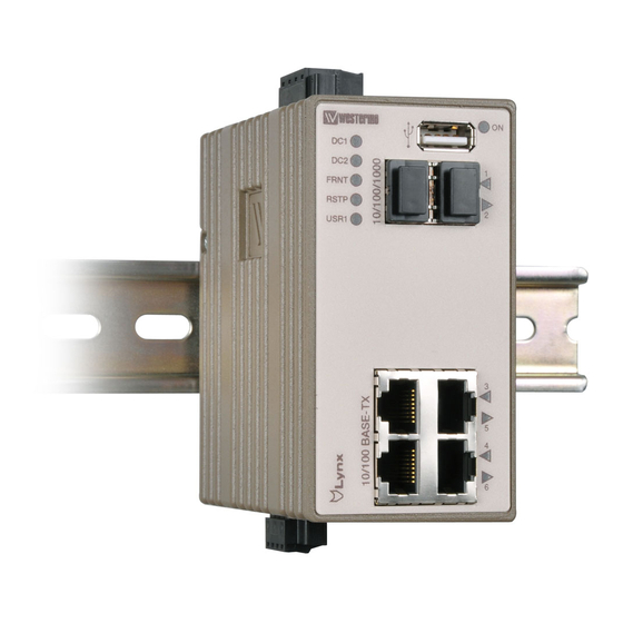 Westermo Lynx L106-F2G User Manual