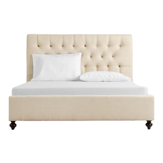 World Market Erin Cute As A Button Queen Bed Assembly Instructions Manual