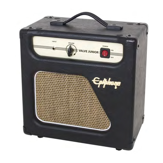 Mercury Epiphone Valve Junior Assembly Manual