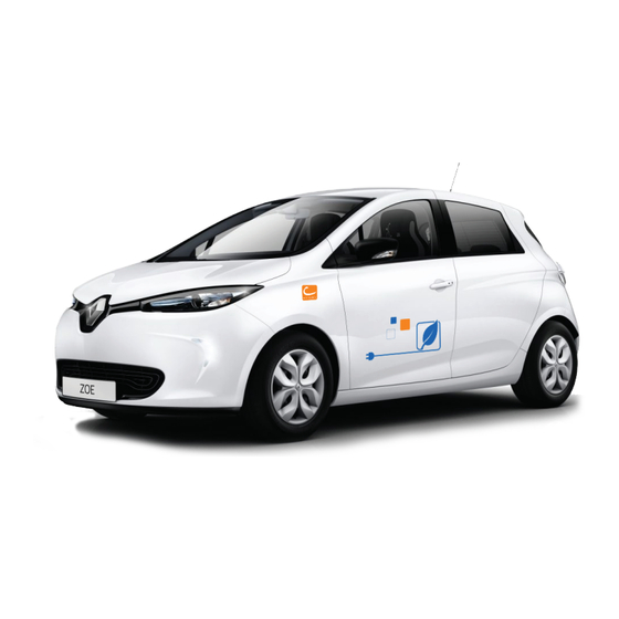 Renault ZOE Instruction Manual