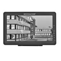 Monacor security TVLCD-1020COL Instruction Manual