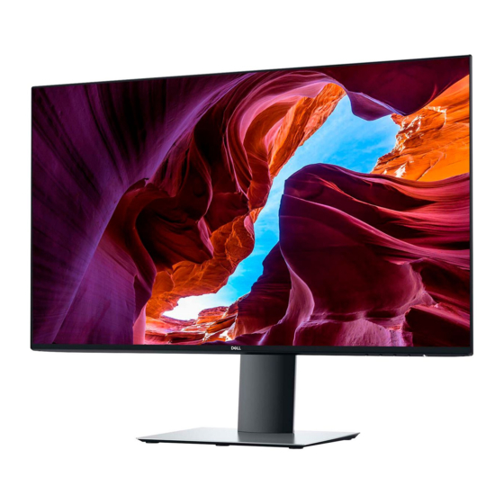 Dell UltraSharp U2721DE Quad IPS Monitor Manuals