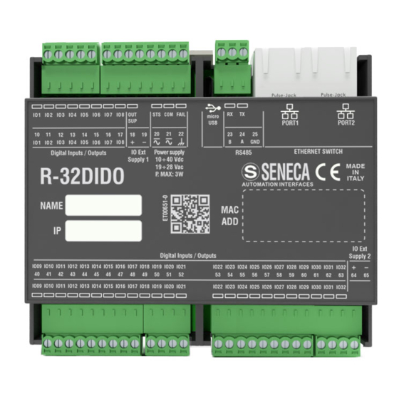 Seneca R-32DIDO Installation Manual