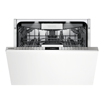 Gaggenau DF480160CN Instruction Manual