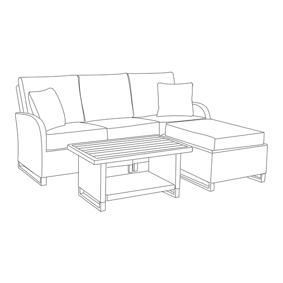 Pacific Casual 226-RK0-3CSL-UK Manuals