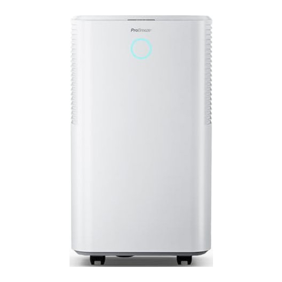 ProBreeze PB-D-18W-WF Instruction Manual