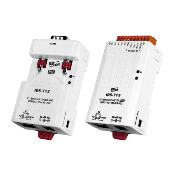 ICP DAS USA tDS-722 User Manual