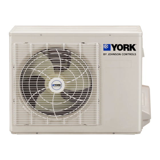 York YMUJYH(012-018)BAM-A-X Manuals