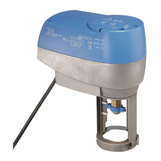 Johnson Controls VA7800 Series Product Bulletin