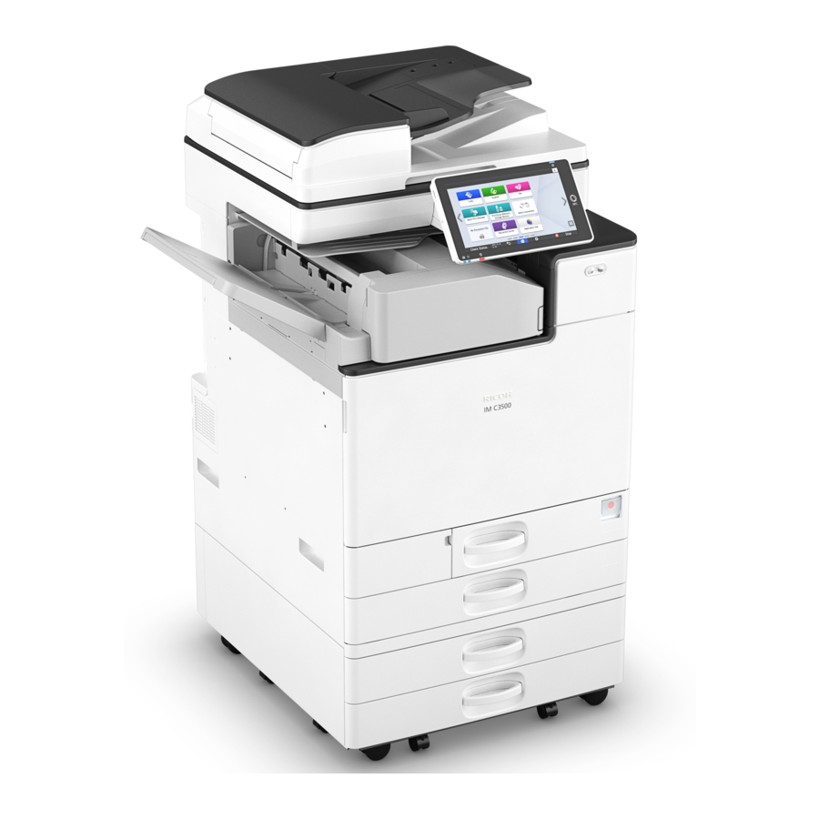 Ricoh IM C5500 Series User Manual