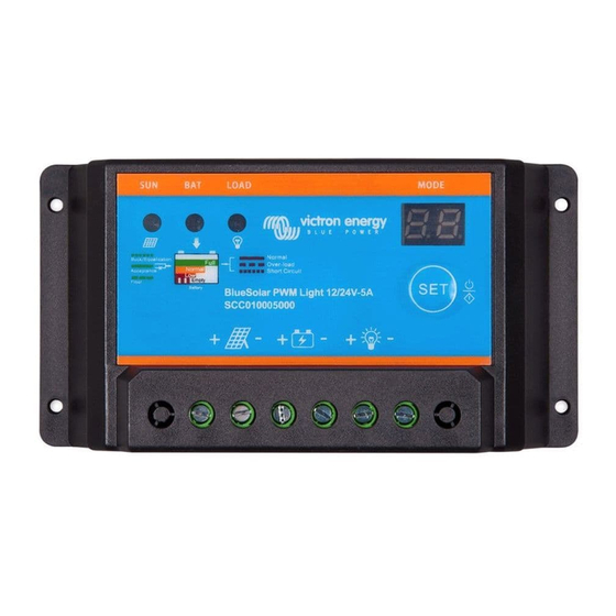 Victron energy Bluesolar-10 Manual