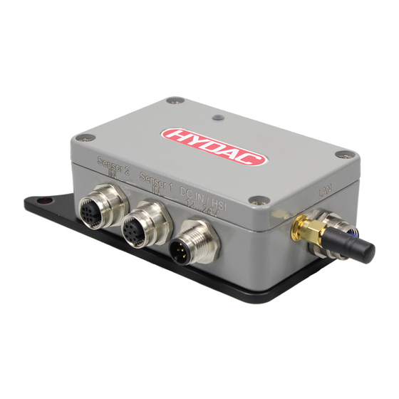 HYDAC FILTER SYSTEMS CSI-C-11 Monitoring Manuals