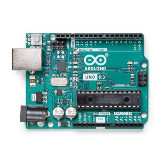 Arduino UNO R3 Product Reference Manual