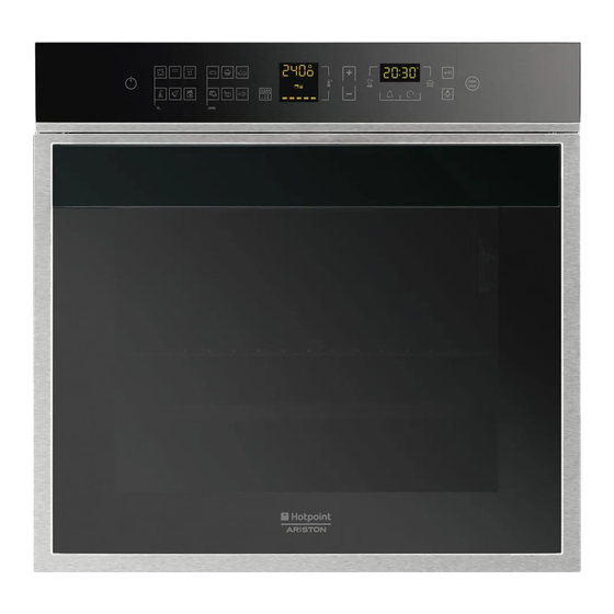 Hotpoint Ariston FK 1037EN 1 X/HA Operating Instructions Manual