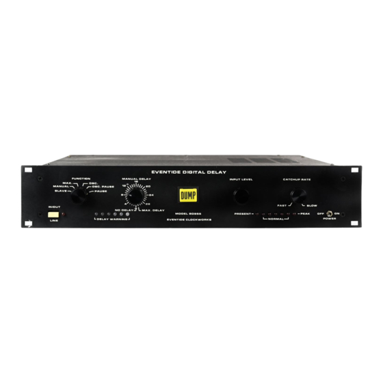 Eventide BD 955 Instruction Manual