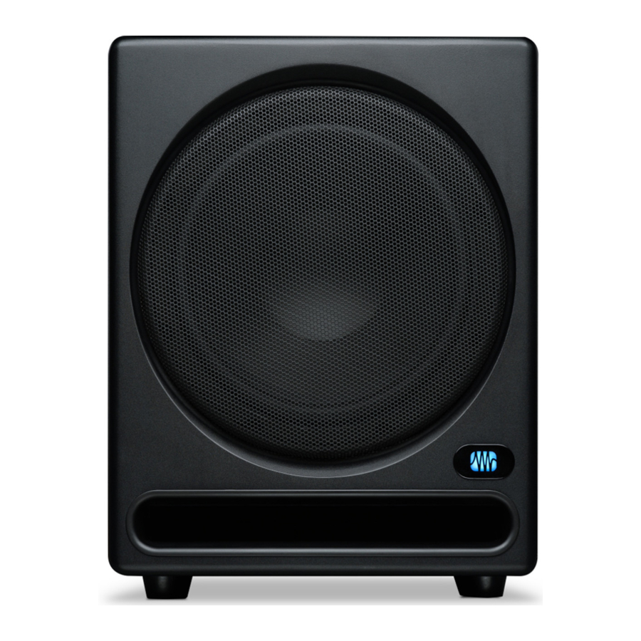 PreSonus Temblor T10 Manual