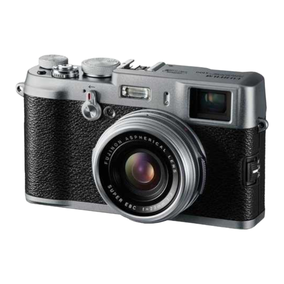 FujiFilm FinePix X100 Owner's Manual