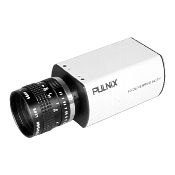 Pulnix TMC-6700 Series Operation Manual