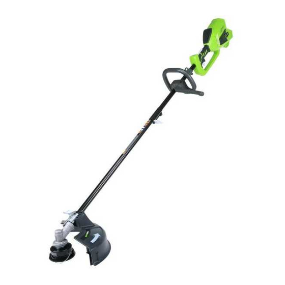 GreenWorks 2100000 Owner's Manual