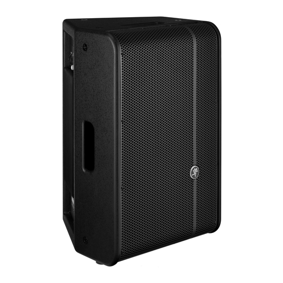 Mackie HD1221 Quick Start Manual