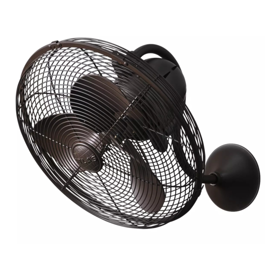 Atlas fan company Laura Instructions Manual