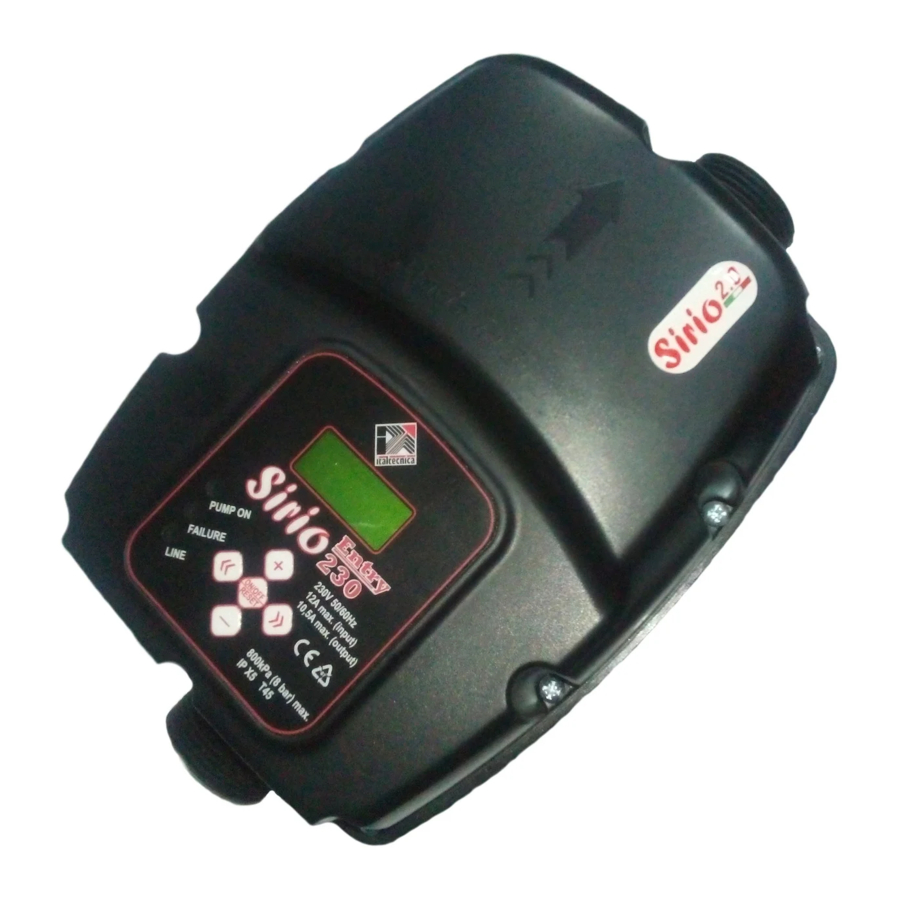 Italtecnica Sirio Service Manual