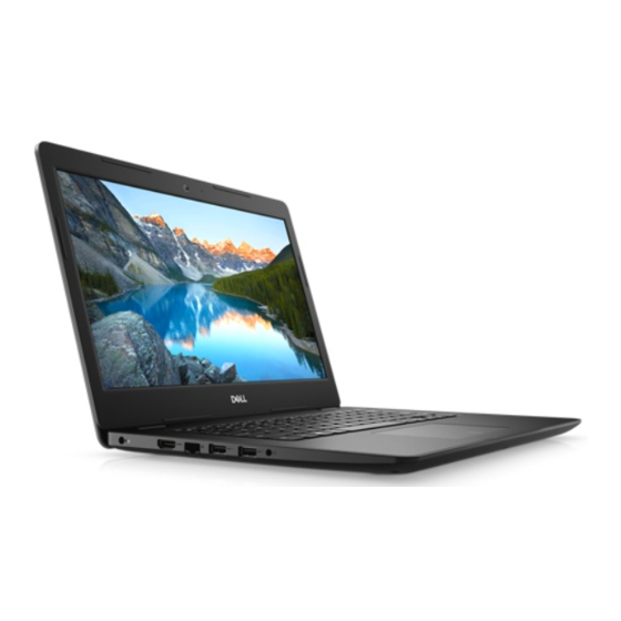 Dell EMC Inspiron 14 3000 Setup And Specifications