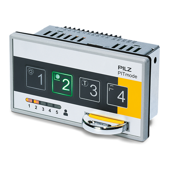 Pilz PIT m3.2p Control Selector Switch Manuals