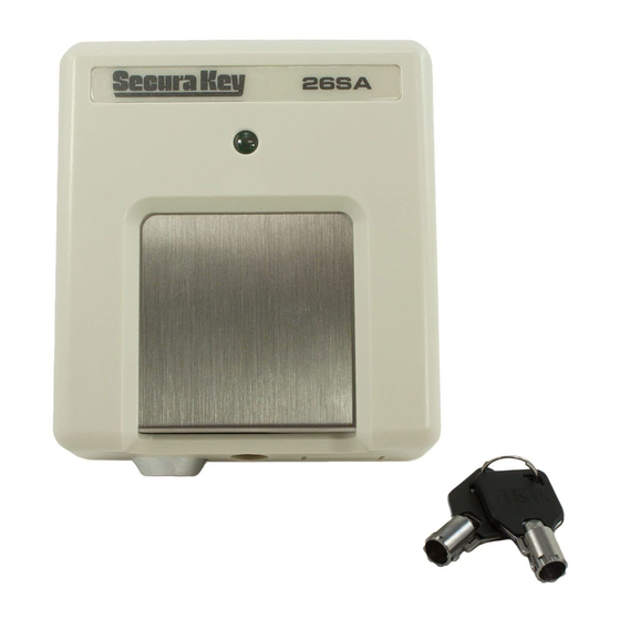 Secura Key ENTRACOMP 26SA-SM User & Installation Manual