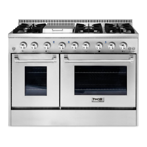 Thor Kitchen TKG4801 Manuals