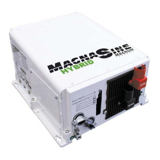 Magnum Energy MagnaSine Hybrid Mobile Series Manuals