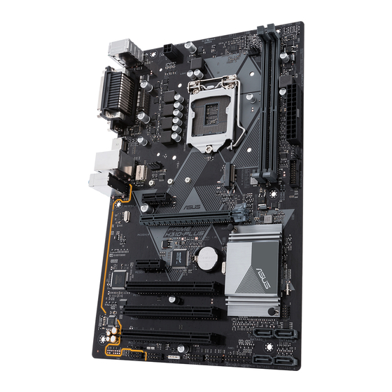 Asus PRIME H310-PLUS R2.0 Manuals