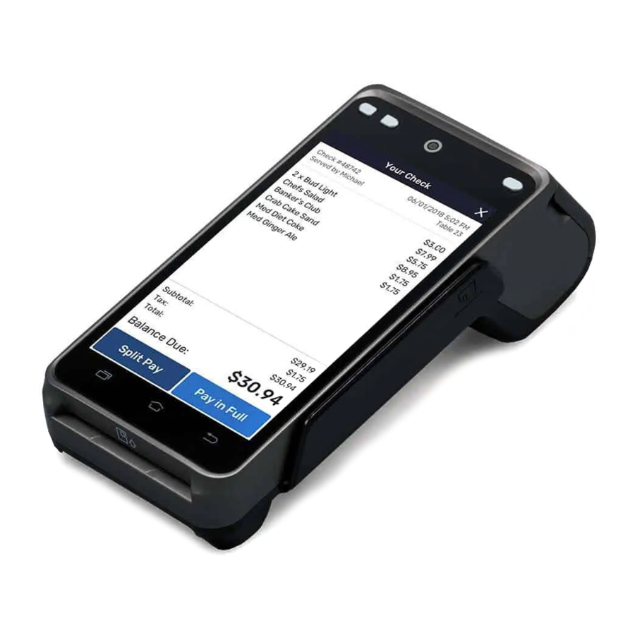 PAX A930 Manuals