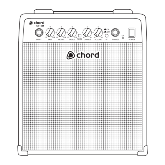 Chord 173.012UK User Manual