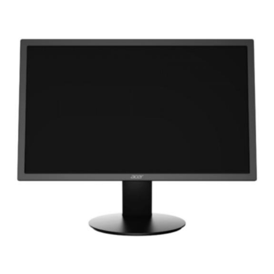 Acer V206Q Lifecycle Extension Manual